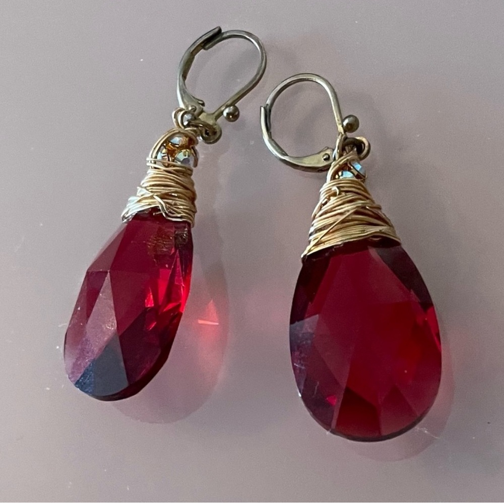 Handmade drop earrings
